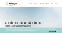 Desktop Screenshot of milega.se